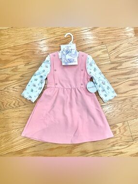 Toddler Girls' Long Sleeve Jumper Set